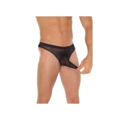 Amorable Zwarte String Met Verlenging