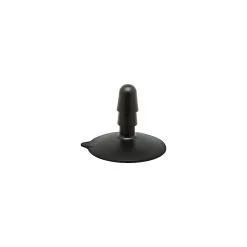 Doc Johnson Black Suction Cup Plug Large