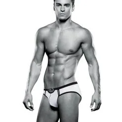 Envy Bad Boy Brief White S/M