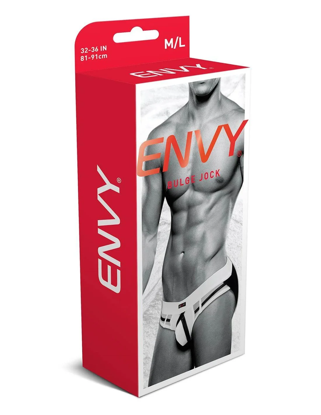 Envy Bulge Jock White L/XL - Afbeelding 4