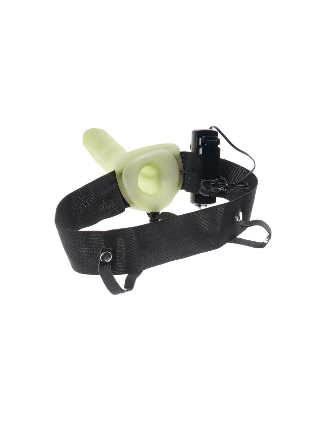 Fetish Fantasy Vibrating Hollow Strap-on Yellow - Afbeelding 2