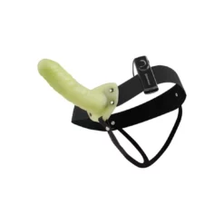 Fetish Fantasy Vibrating Hollow Strap-on Yellow