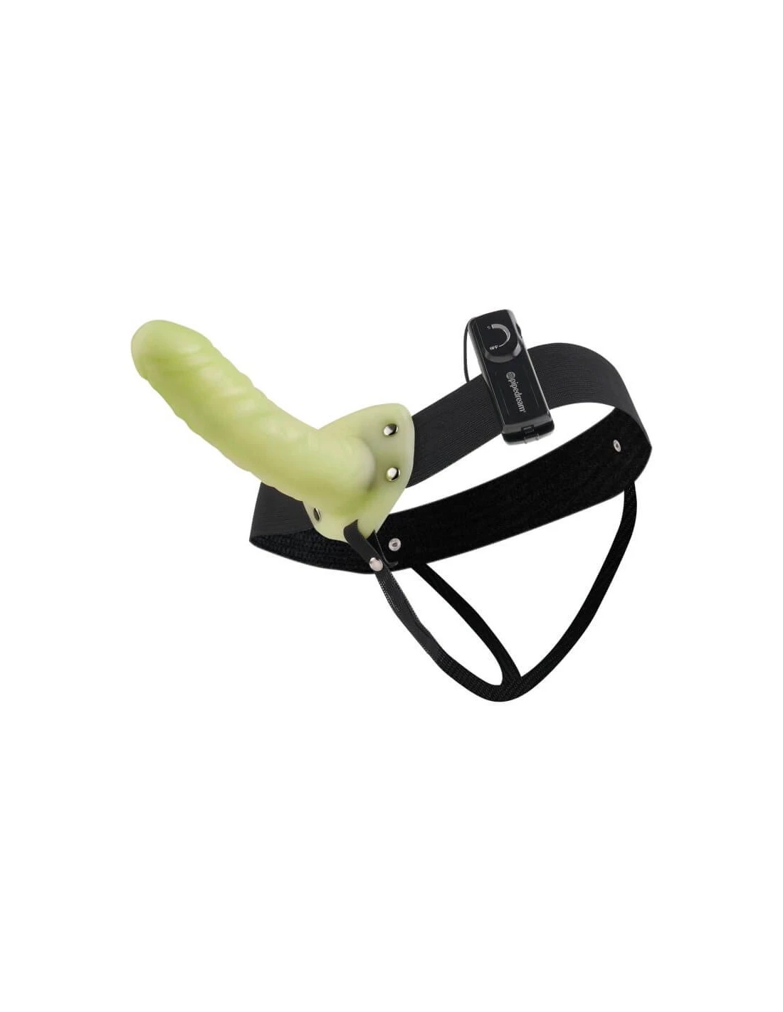 Fetish Fantasy Vibrating Hollow Strap-on Yellow