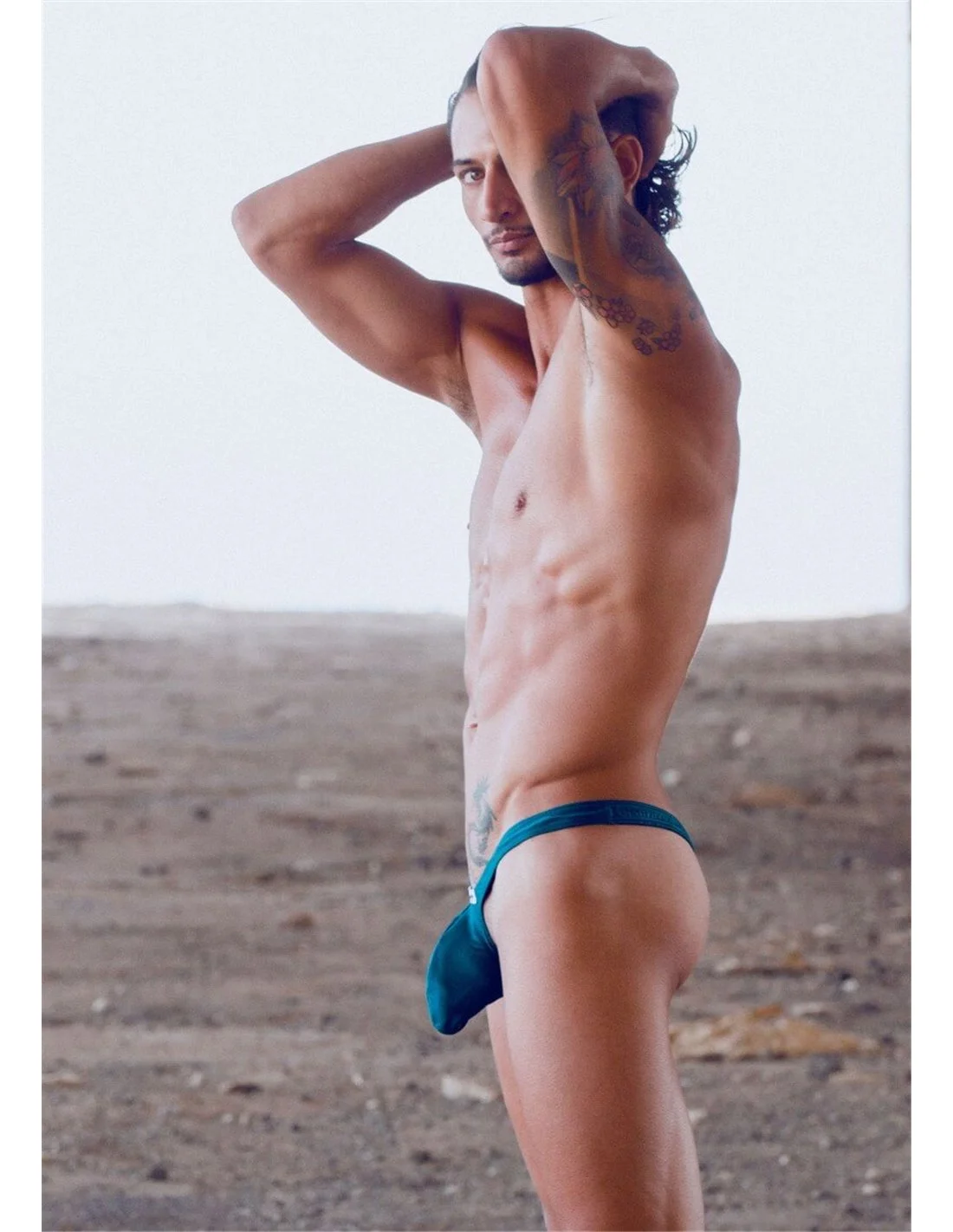 Justin And Simon’s Justin And Simon Bulge Thong Petrol L - Afbeelding 8