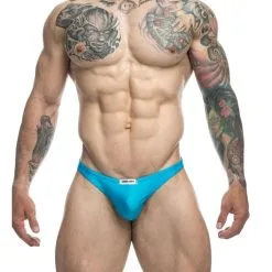 Justin And Simon’s Justin And Simon Classic Tanga Aqua XL