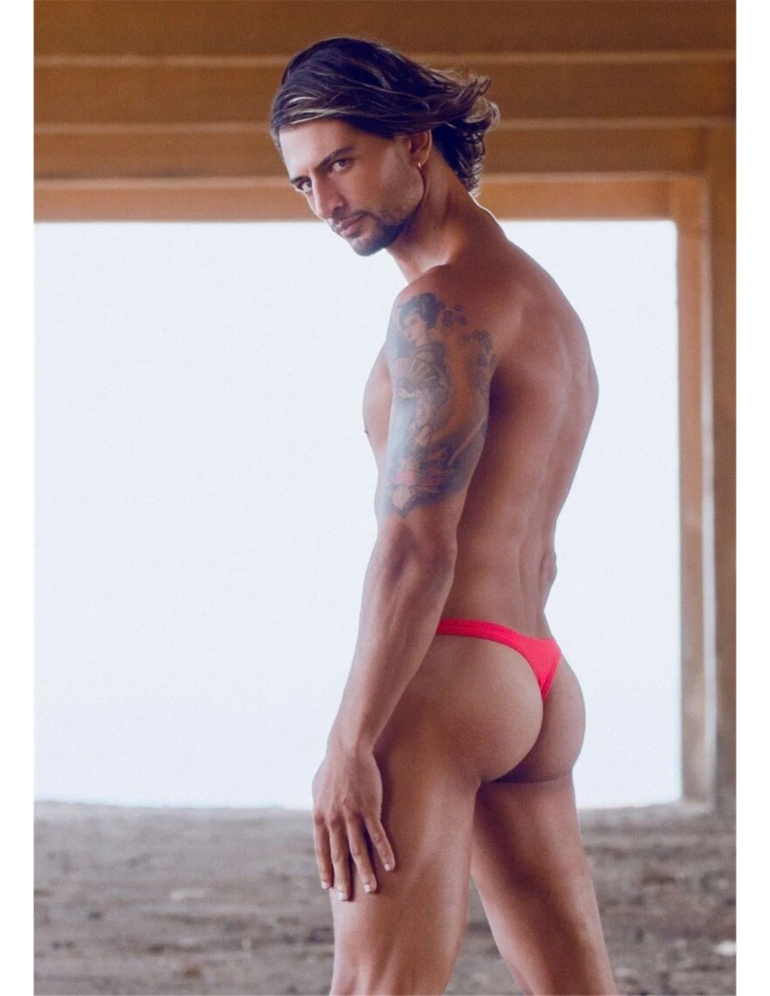 Justin And Simon’s Justin And Simon Classic Tanga Red S - Afbeelding 6