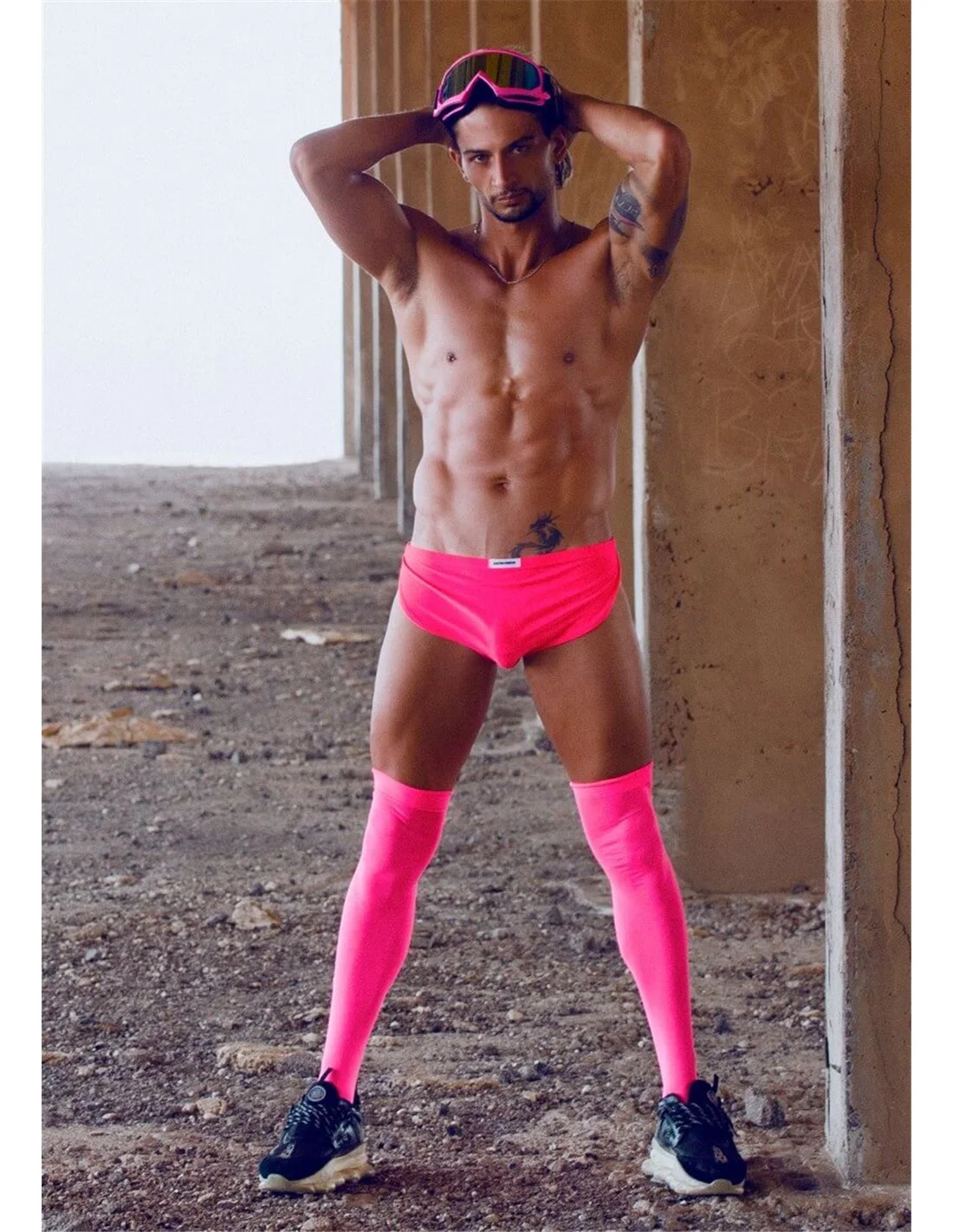 Justin And Simon’s Justin And Simon Running Short Pink L/XL - Afbeelding 8