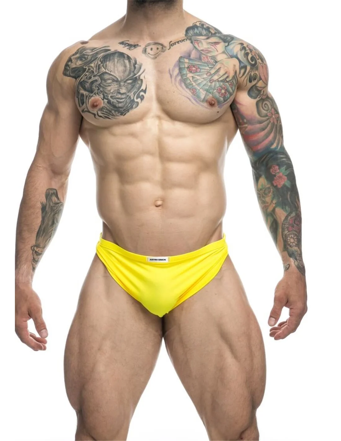 Justin And Simon’s Justin And Simon Running Short Yellow S/M