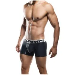 Male Basics Microfiber Boxer Black L