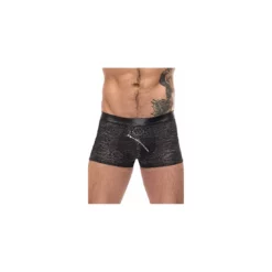 MalePower Male Power Zip Pouch Short Black Small
