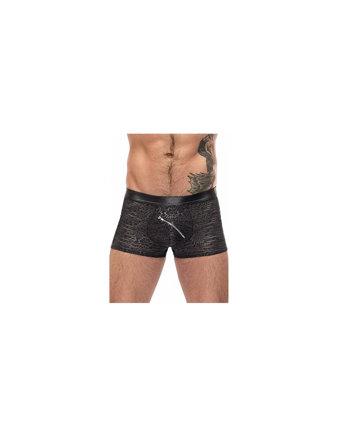 MalePower Male Power Zip Pouch Short Black XL