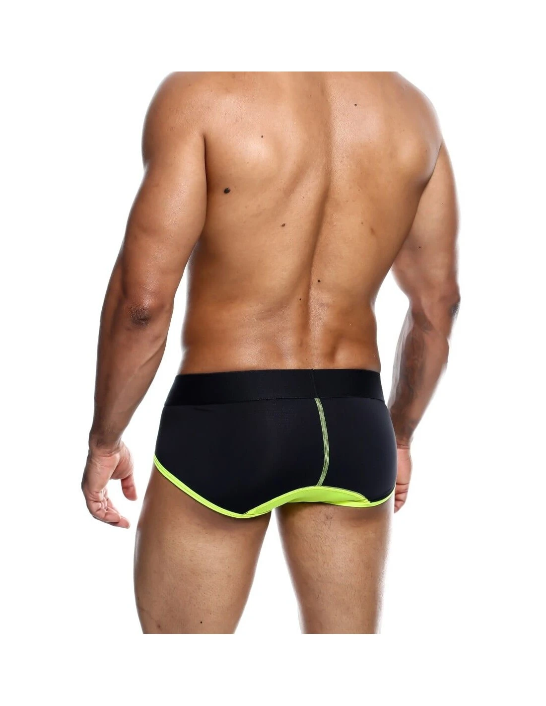 White Label MaleBasics Neon Brief Yellow XL - Afbeelding 2