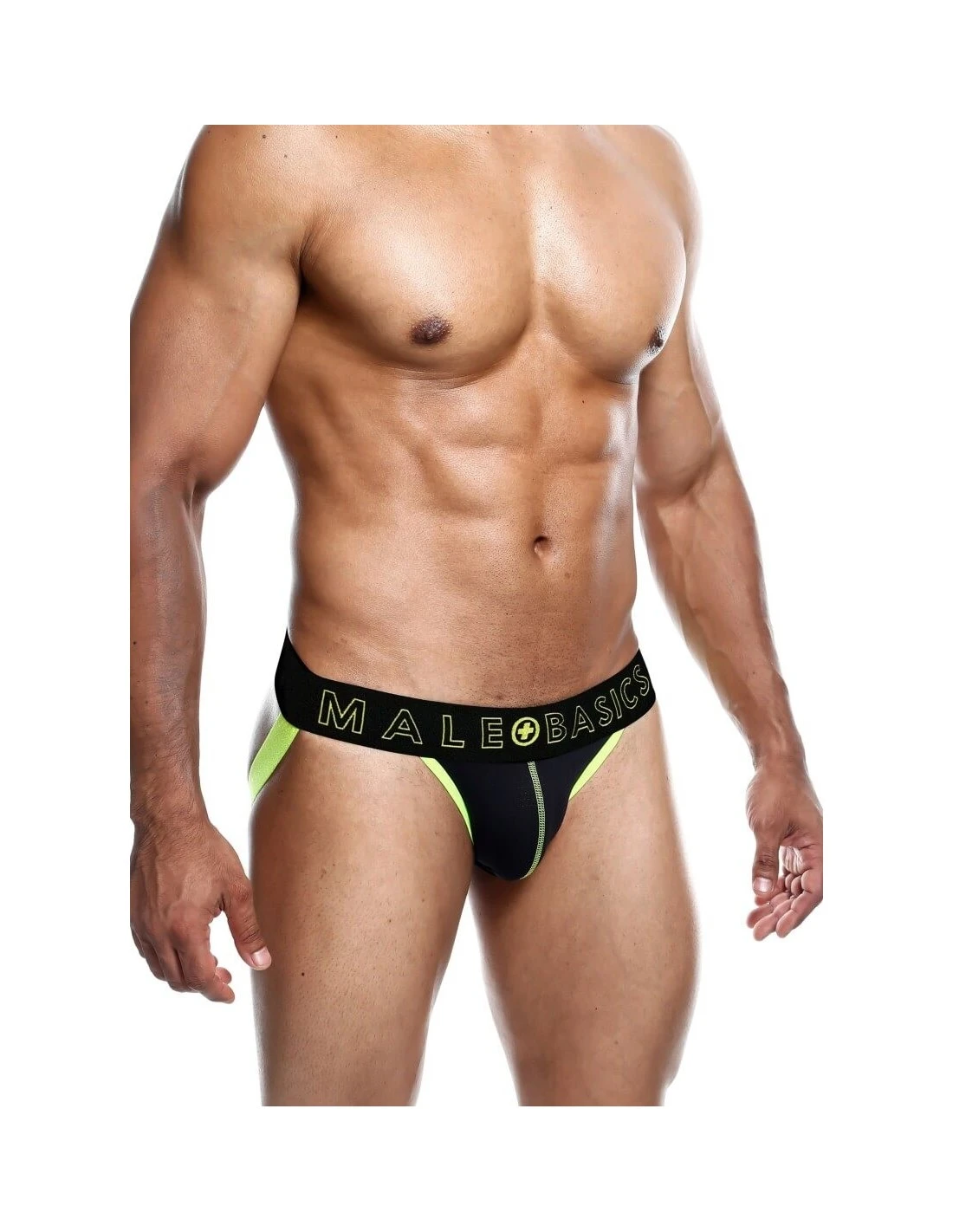 White Label MaleBasics Neon Jock Yellow XL - Afbeelding 4