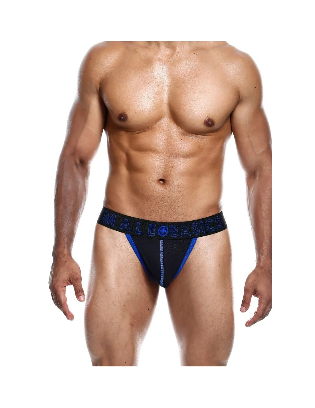 White Label Malebasics Neon Thong Blue M - Afbeelding 5