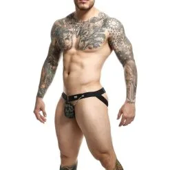 MOB DNGEON Chain Jockstrap Green