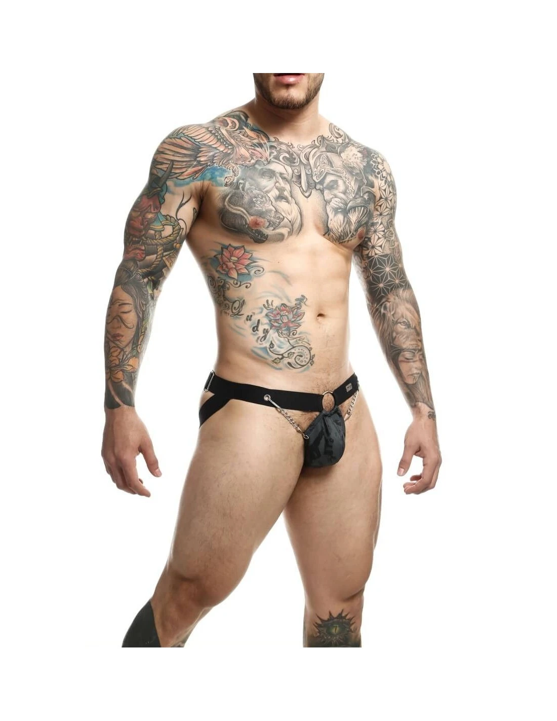 MOB DNGEON Chain Jockstrap Grey - Afbeelding 5
