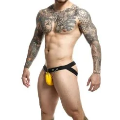 MOB DNGEON Chain Jockstrap Yellow