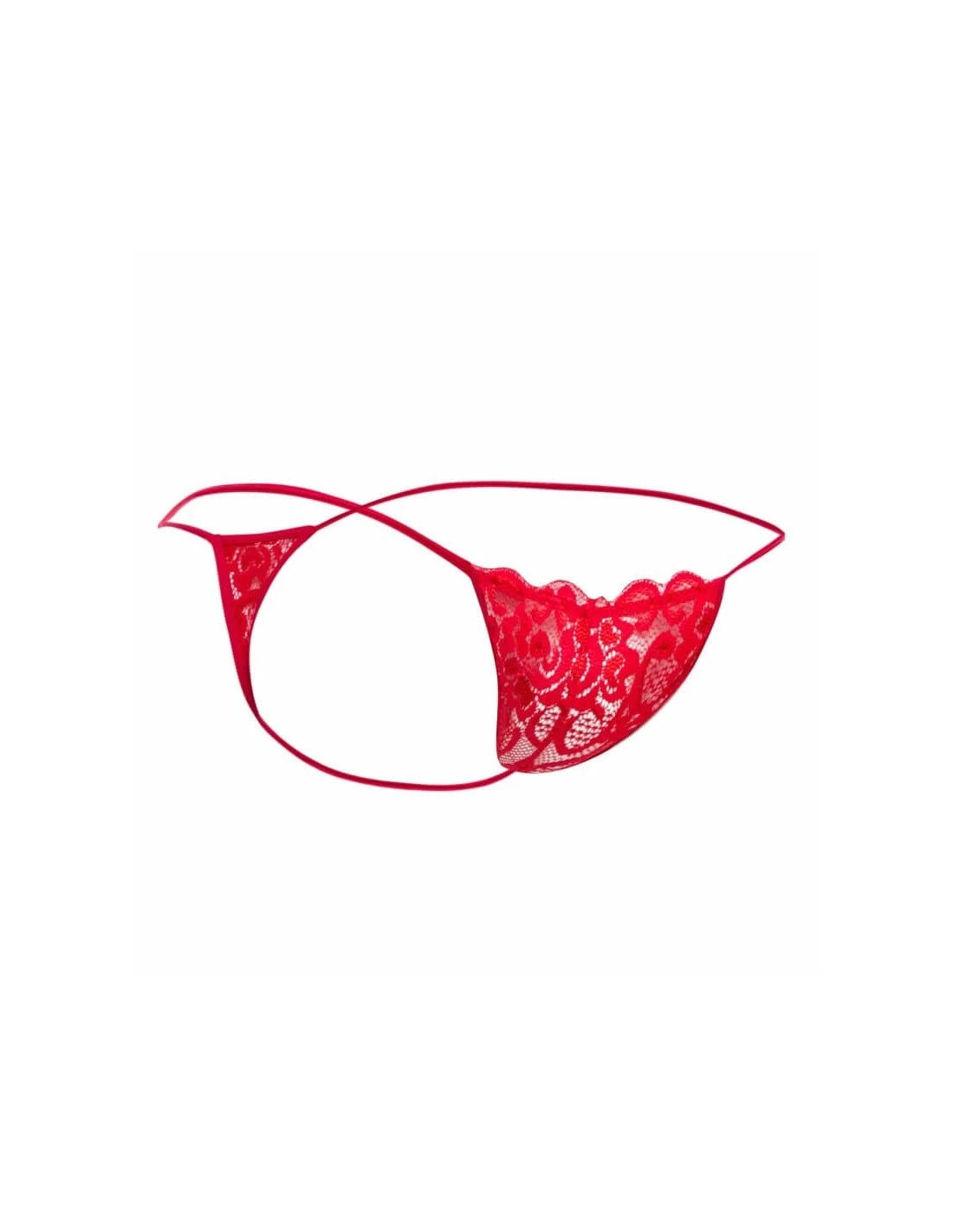 MOB Lace Thong Red L/XL - Afbeelding 4