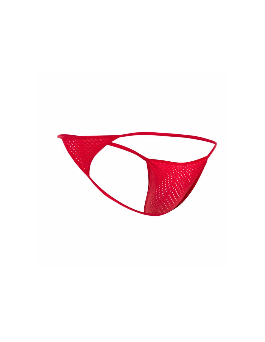 MOB Microfiber V-string Red S/M - Afbeelding 3