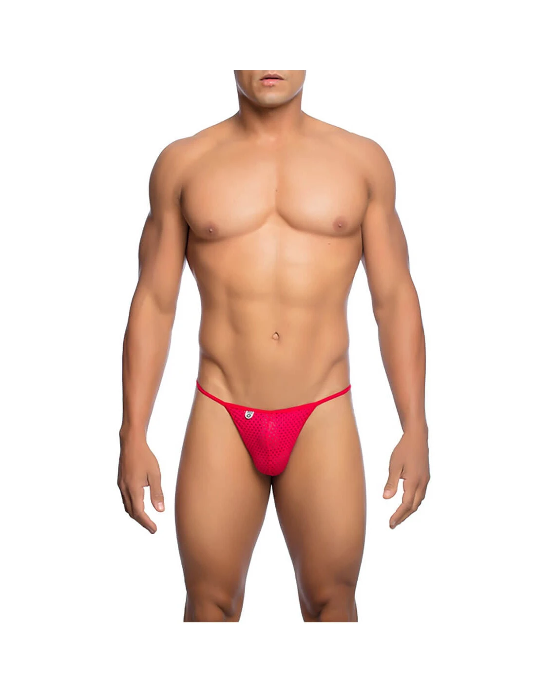 MOB Microfiber V-string Red S/M