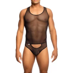 MOB Sexy Sheer Body Black L/XL