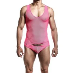 MOB Sexy Sheer Body Pink S/M