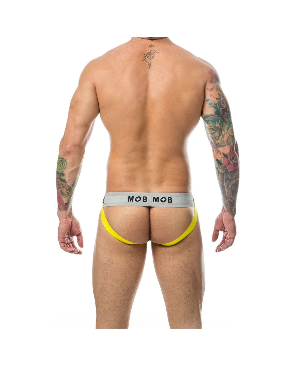 MOB Stripe Classic Jock Yellow M - Afbeelding 3