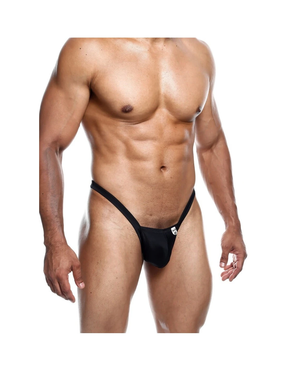 MOB Y Buns Thong Black - Afbeelding 4