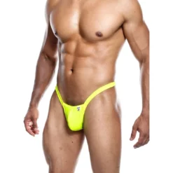 MOB Y Buns Thong Yellow XL