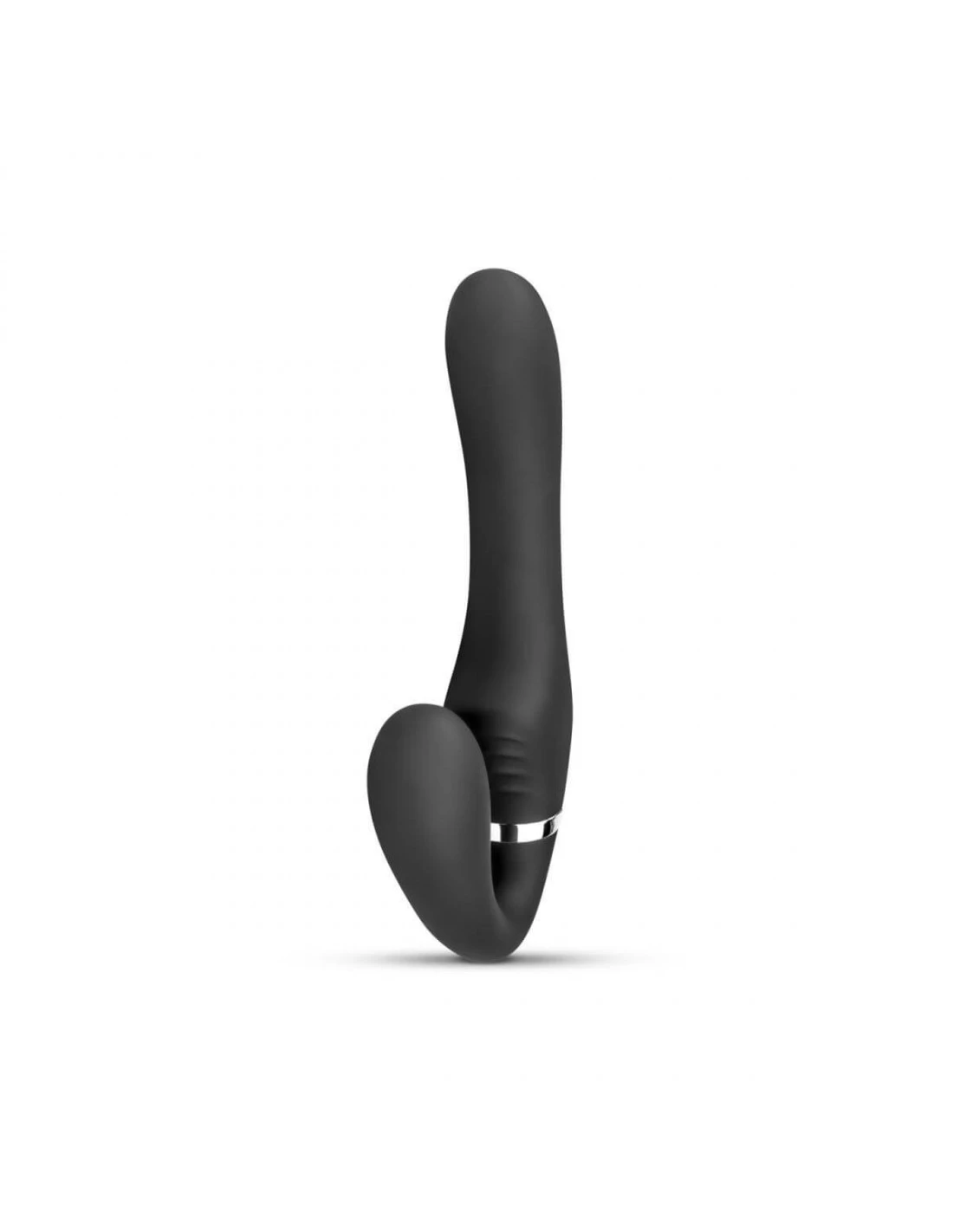 No-Parts Avery Strapless Strapon Vibrating Dildo 22 Cm Black - Afbeelding 2