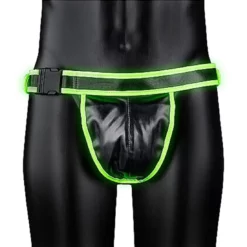 Ouch! Ouch Buckle Jock Strap GitD Neon L/XL
