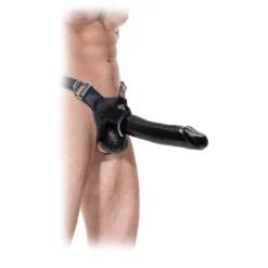 Pipedream Hollow 12 Inch Strap-on Black