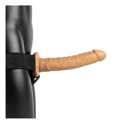 RealRock Hollow Strap-on Without Balls 24.5 Cm Tan