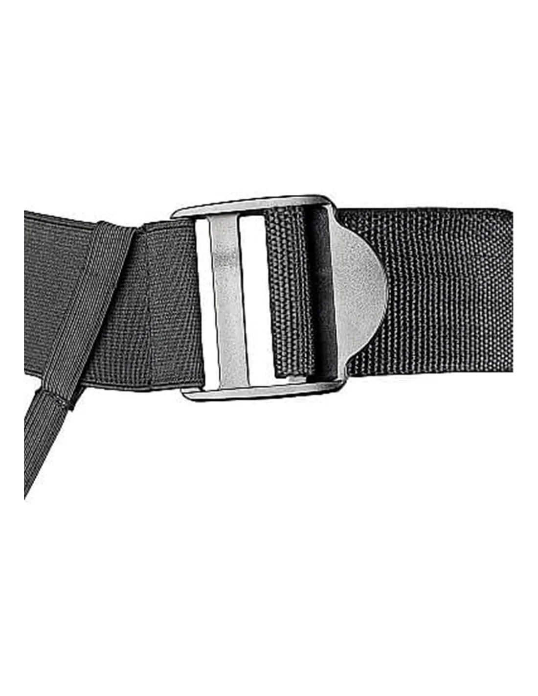 RealRock Textured Curved Hollow Strap-on 20 Cm Metalic Blue - Afbeelding 6