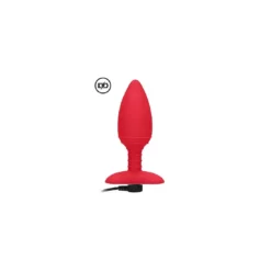 Shots Toys Shotstoys Elegance Heating Anal Butt Plug Glow Red