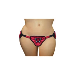 Sportsheets Red Lace & Satin Corsette Plus Size