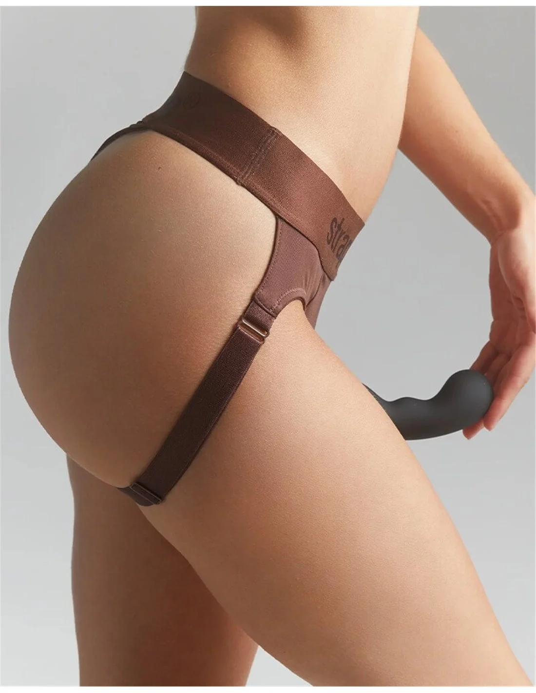 Strap-On-Me Harness Heroine Strap-on Harness Brown S - Afbeelding 4