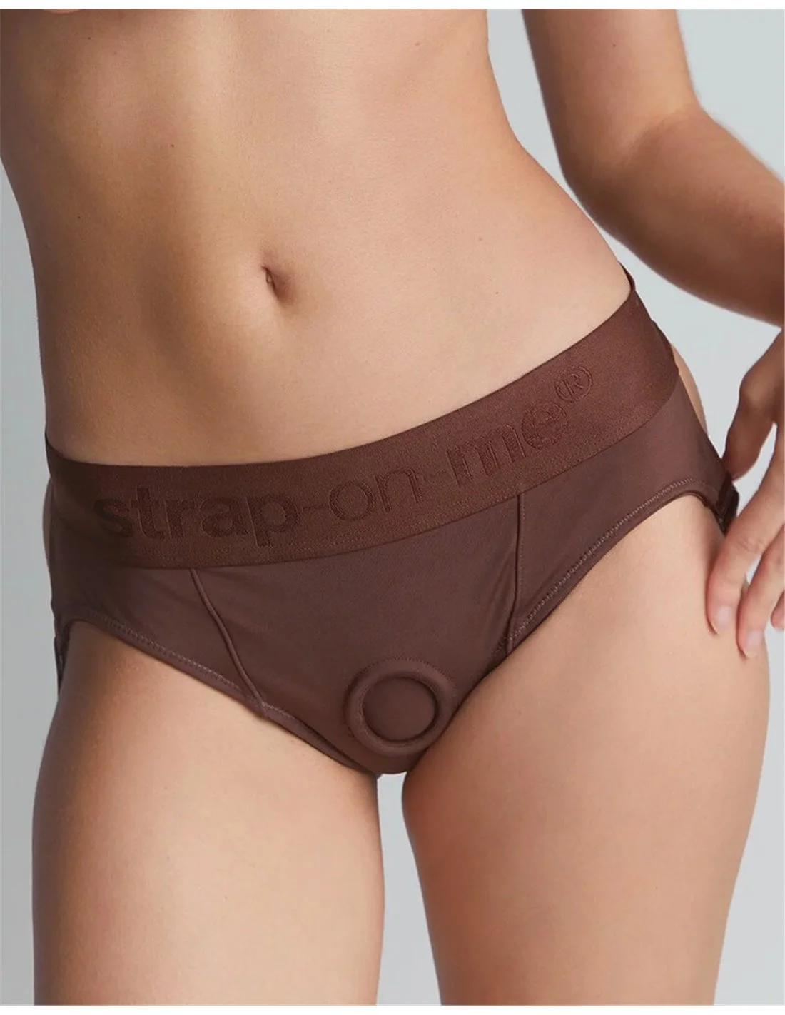 Strap-On-Me Harness Heroine Strap-on Harness Brown S