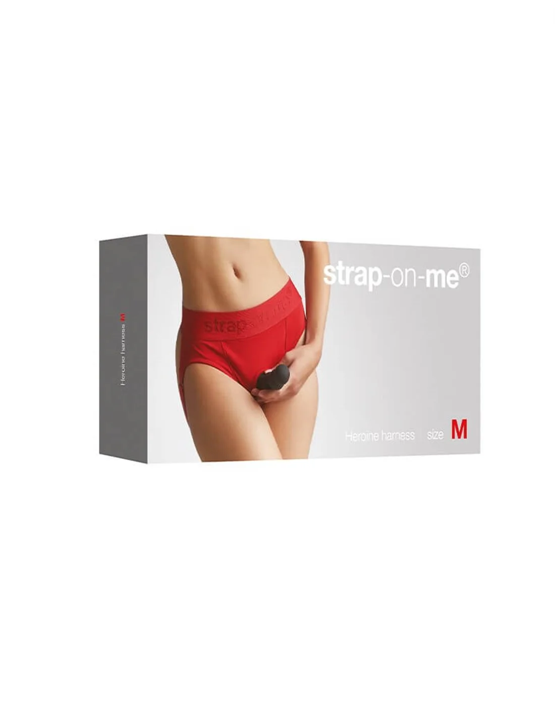 Strap-On-Me Harness Heroine Strap-on Harness Red M - Afbeelding 8