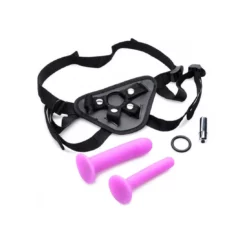 Strap U Double G Deluxe Vibrerende Strap-on Set