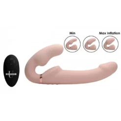 Strap U Evoke Opblaasbare En Vibrerende Strapless Strap-on Light