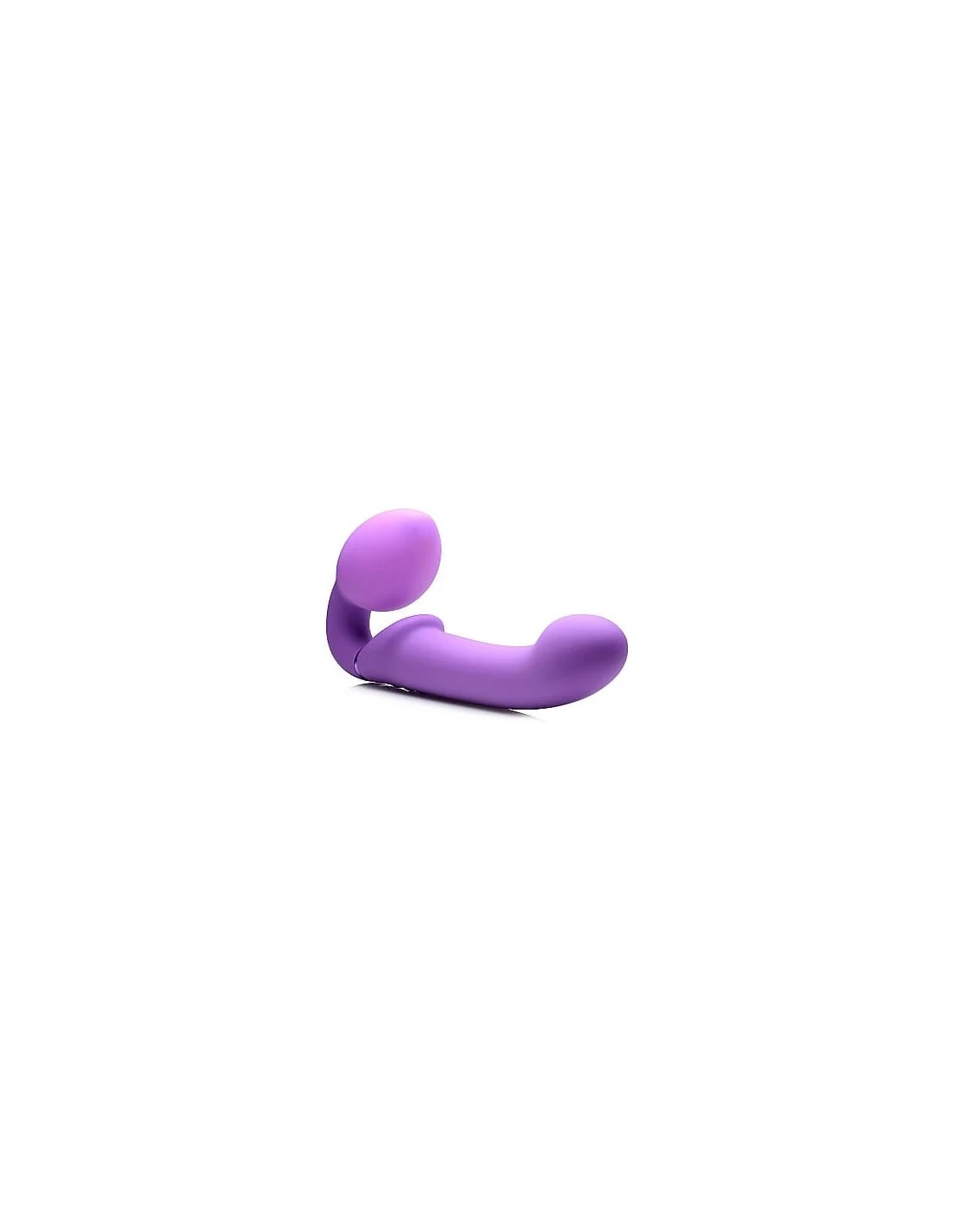 Strap U Strap-U G-Pulse Vibrerende Strapless Dildo Met Afstandsbediening Paars - Afbeelding 2