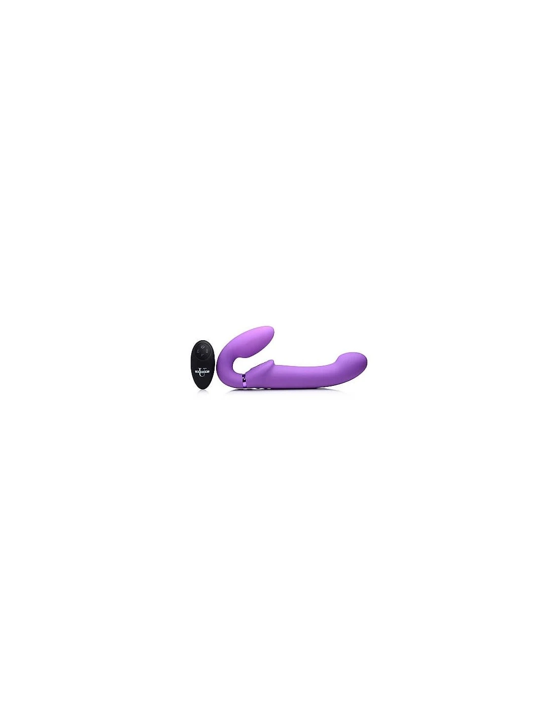 Strap U Strap-U G-Pulse Vibrerende Strapless Dildo Met Afstandsbediening Paars