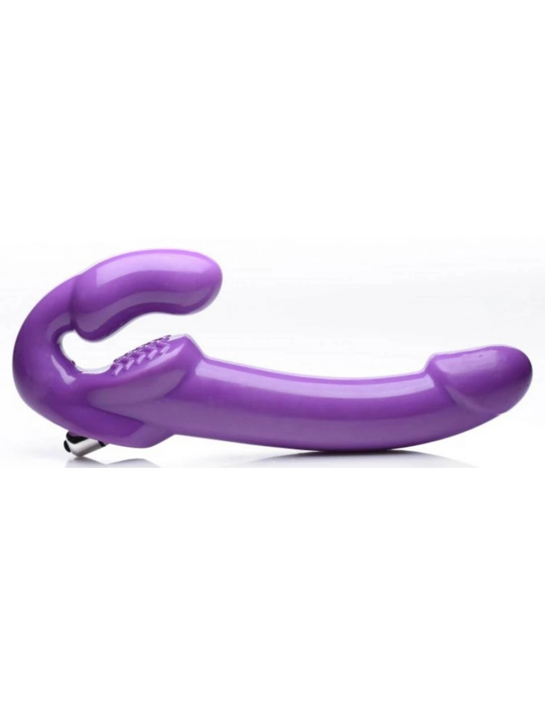 Strap U Strap-U Revolver Vibrerende Strapless Strap-on XXL Paars - Afbeelding 2