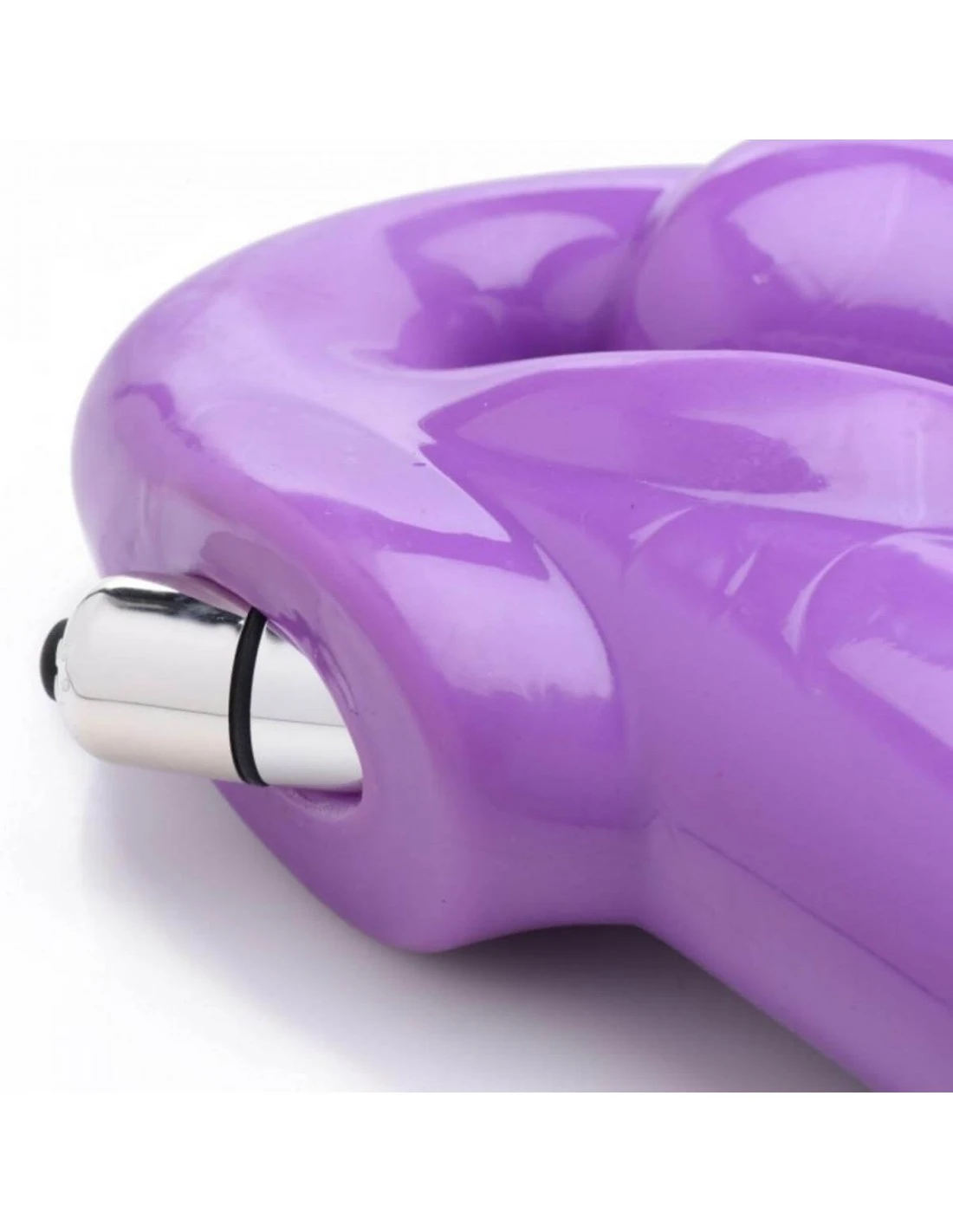 Strap U Strap-U Revolver Vibrerende Strapless Strap-on XXL Paars - Afbeelding 6