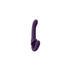 Vive Satu Pulse Wave & Vibrating Strapless Strapon Purple